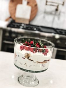 Easy berry trifle recipe featured by top US life and style blogger, Leslie Nicole Langan