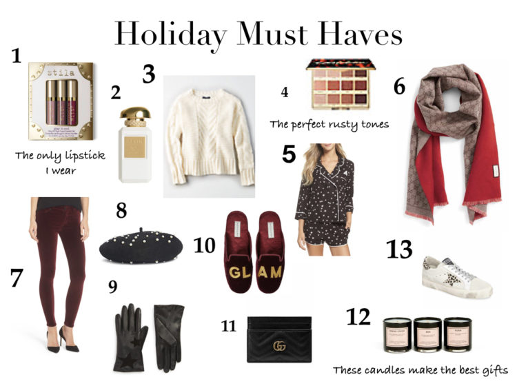 Holiday Must Haves
