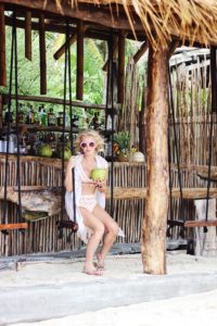 Azulik Tulum review featured by top US life and style blogger, Leslie Nicole Langan
