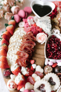 The Perfect Valentine's Day Charcuterie Board with Maytag Blue Cheese featured by top Nashville lifestyle blogger, Leslie Nicole Langan